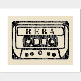 Reba mcentire cassette Posters and Art